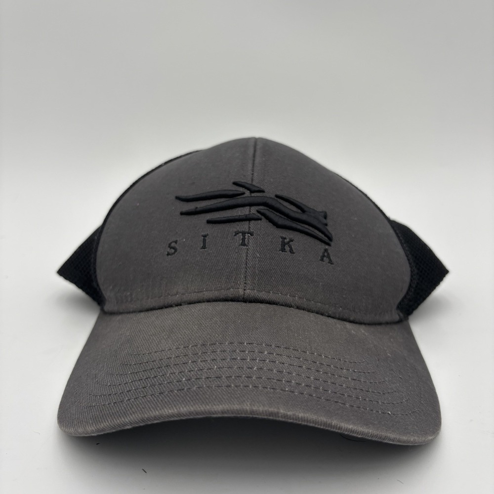 Sitka Trucker Hat Gray Cap MID-PRO High Performance Hunting Snapback